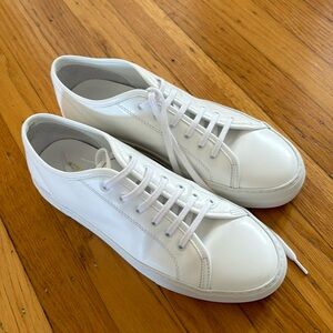 Common Projects Tournament Low Leather Sneakers Size 39 (8.5 womens)
